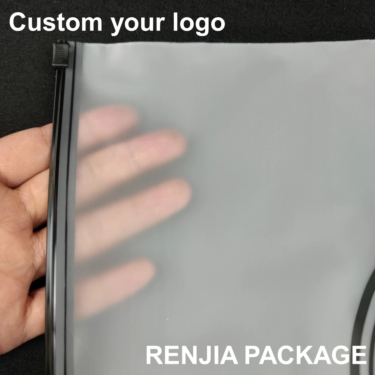 

Оптовая продажа, упаковка для одежды на молнии 100X 10x14, матовый пластиковый пакет с застежкой-молнией, водонепроницаемые пакеты OEM с пользова...