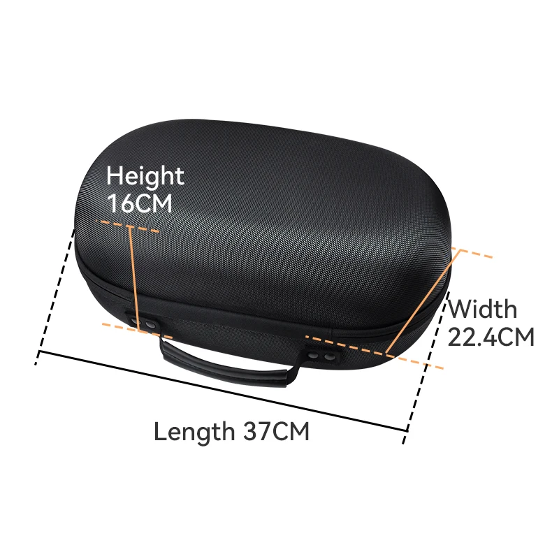 For Halo Case For Oculus Quest 2 Halo Strap Improvements Hard EVA Carrying Travel Bag VR Accessories for Oculus Quest2