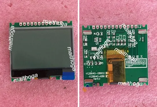Maithoga 12PIN SPI COG 12864 ЖК модуль UC1701X контроллер 3 В/5 В подсветка (без китайского