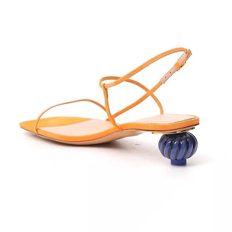

Women Sandals Woman Fashion Shoes Square Toe Heels Ladies Soft Casual Sandals Female White Brand Sandals Zapatos De Mujer New