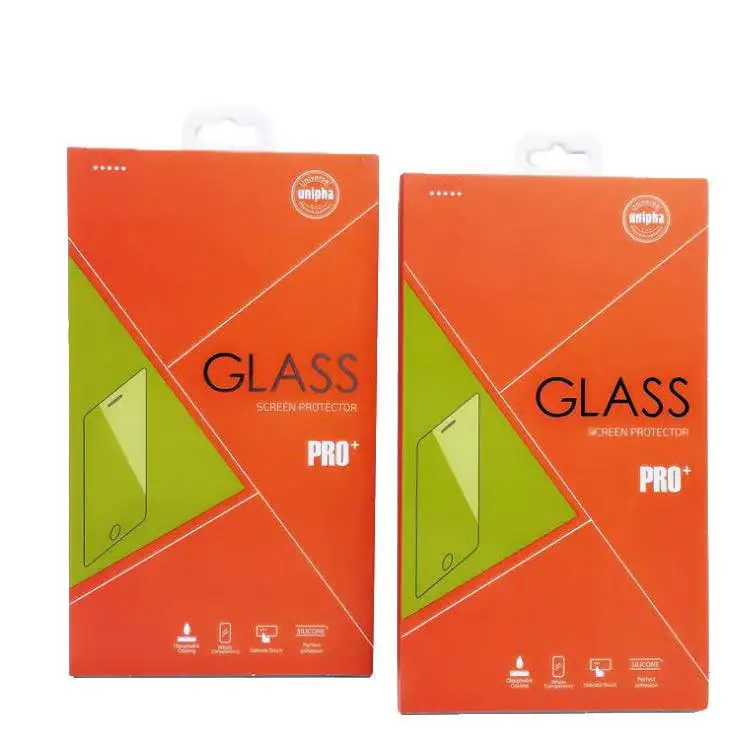 

100PCS Universal Cardboard Paper Box Retail Packaging For iphone12mini 11 pro XR XS Max SE 6s 7 8 Plus Tempered Glass