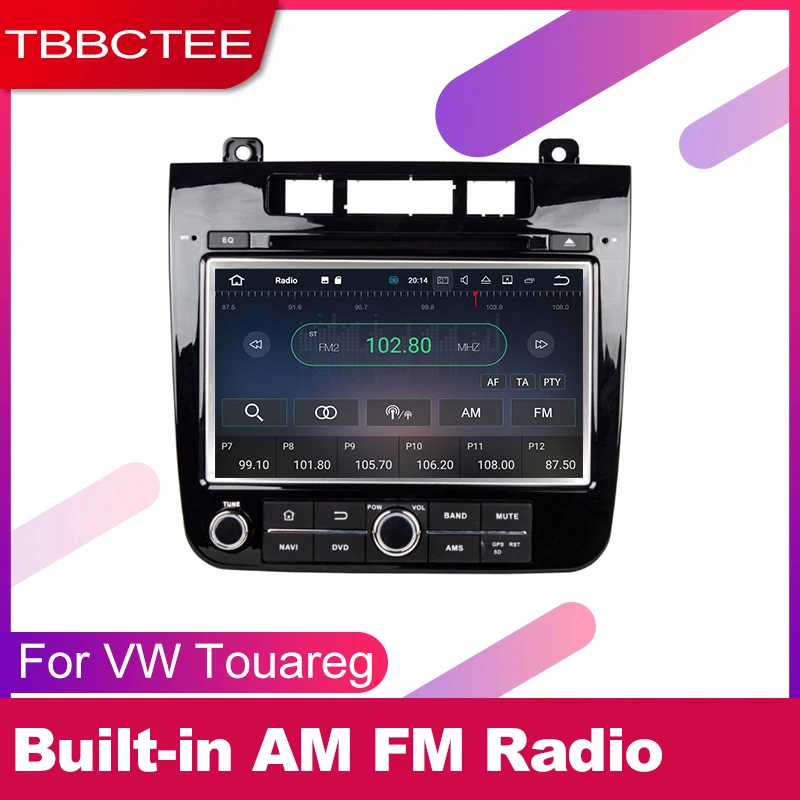 Автомобильный dvd-плеер TBBCTEE мультимедийный проигрыватель с gps для Volkswagen VW Touareg 2010 ~