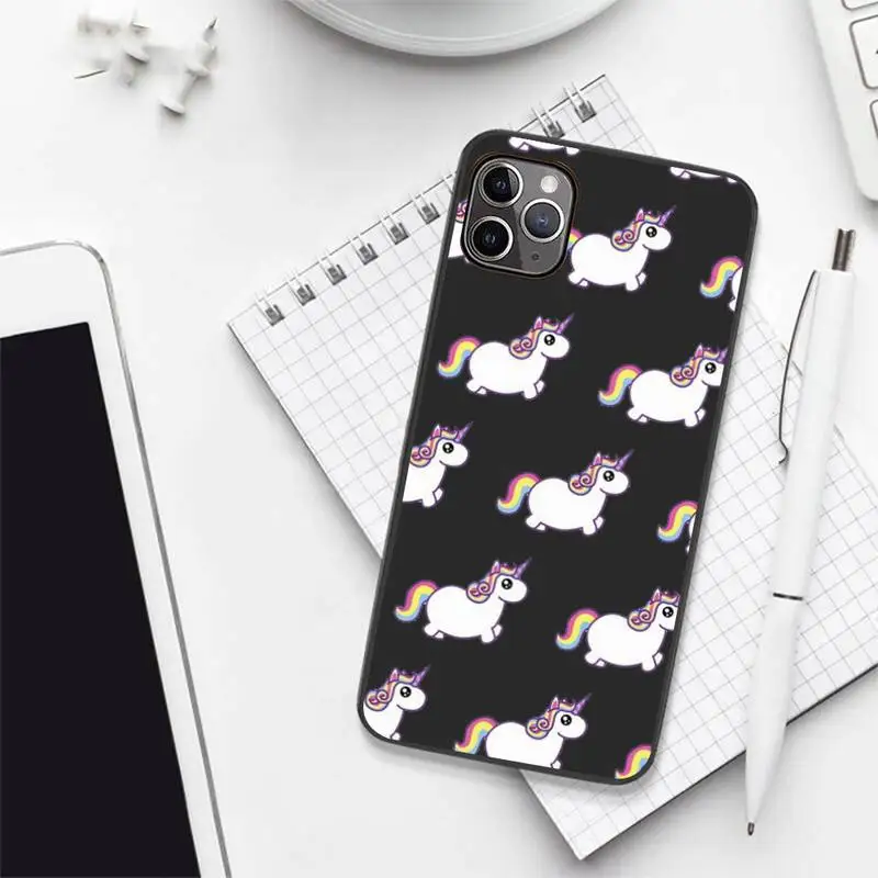 

unicornio Phone Case for iPhone 12 11 mini pro XS MAX 8 7 6 6S Plus X 5S SE 2020 XR