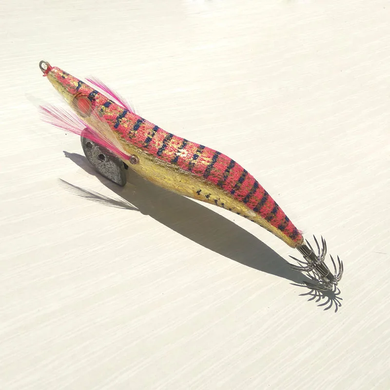 5 шт. Высококачественные золотые и черные Джиги для кальмара японского типа