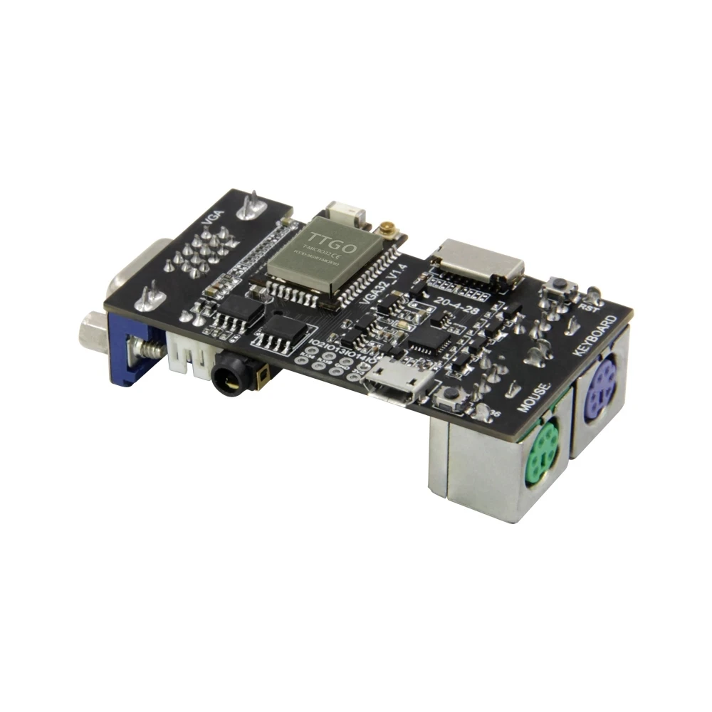 LILYGO®TTGO VGA VGA32 ESP32 PSRAM модуль V1.4 контроллер PS/2 мышь клавиатура графическая