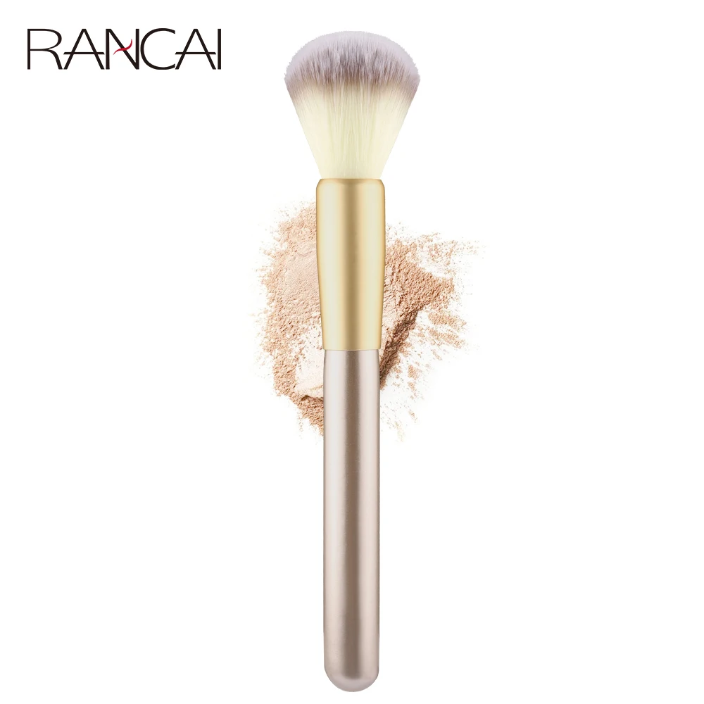 RANCAI 1 шт шампанского отдельные Кисточки для макияжа тональный порошок консилер с