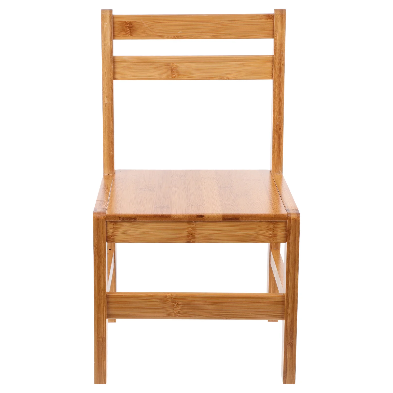 

1 шт. простой домашний стул бамбуковый нескользящий стул увеличивающий рост коричневый стул