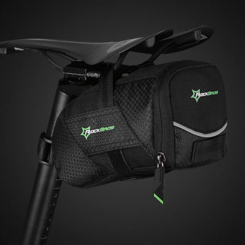 ROCKBROS непромокаемые MTB велосипедное седло сумки светоотражающие Горная дорога велосипед хвост сумки 4 цвета открытый сиденье велосипедные аксессуары