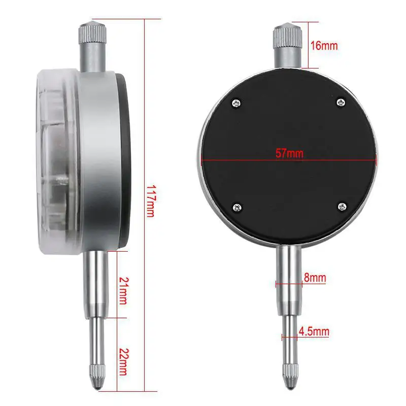 USB зарядка модель 0 12 7 мм Высокоточный цифровой дисплей циферблат индикатор