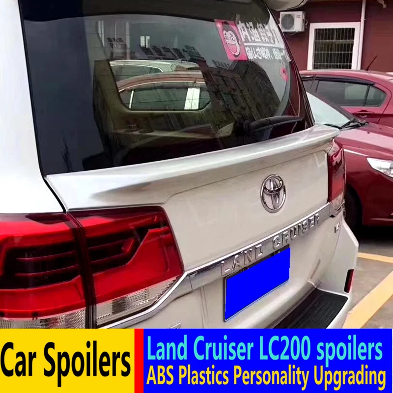 Для Toyota Land Cruiser LC200 2016 до 2018 ABS Материал средний спойлер любой цвет или праймер