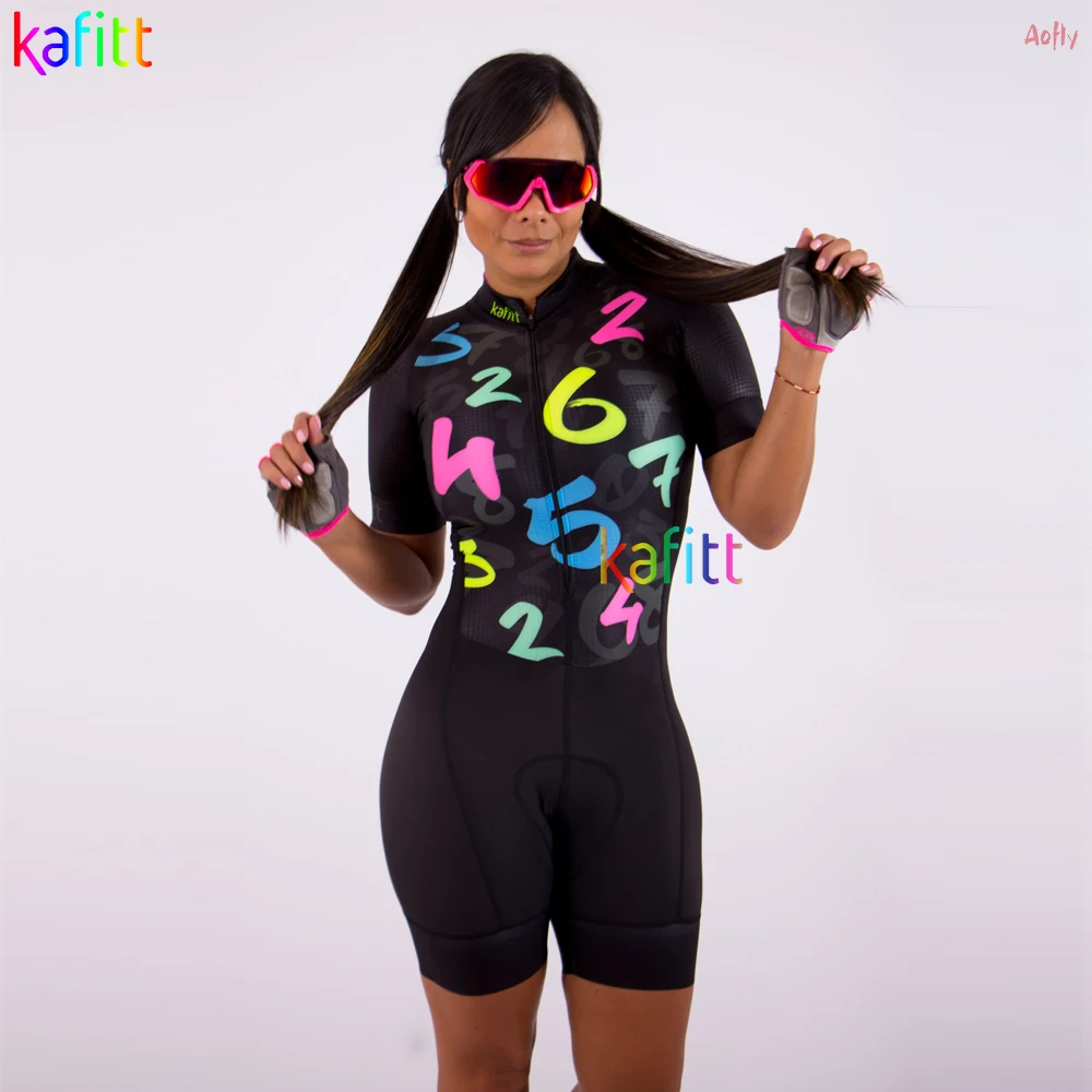 

Kafitt Monkey Female Cycling Short Sleeve Free Shipping For Brazil Clothes Track Set Mountain Bike Cycling Suit Leotard Jumpsuit