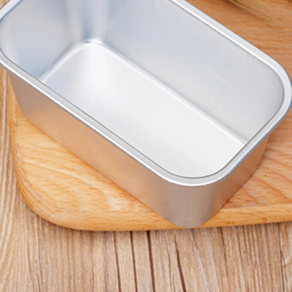 Прямоугольная форма для хлеба пирога сковорода алюминиевая коробка снежных