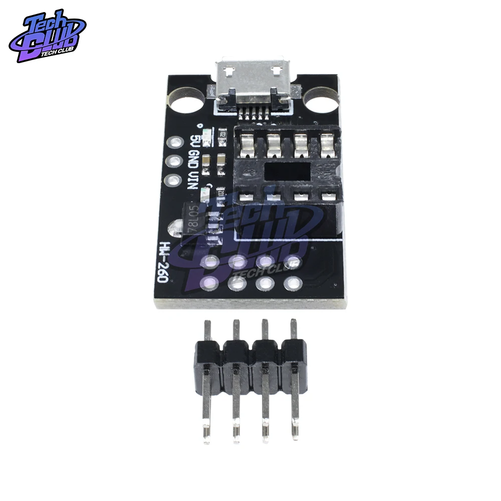 Подключаемая плата разработки ATTINY для ATtiny13A/ATtiny25/ATtiny45/ATtiny85 редактор