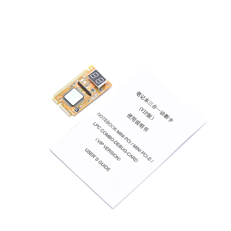 

3 in 1 Mini PCI-E LPC PC Laptop Analyzer Tester Diagnostic Post Test Card
