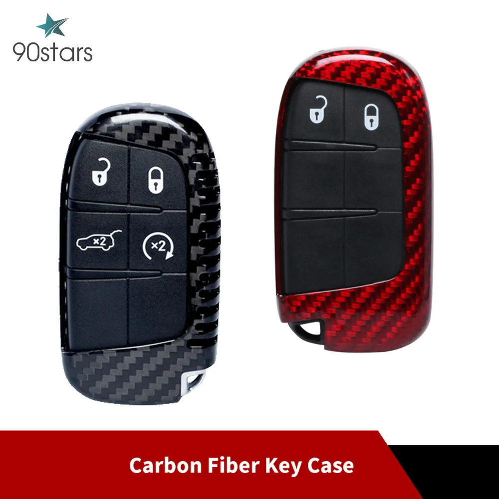 Углеродное волокно пульт дистанционного управления умный чехол для ключей от Fob