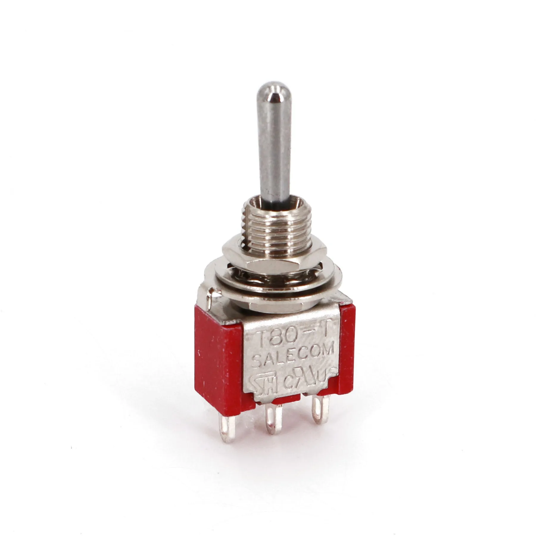 10Pcs T8014A Standard Lever 3Pin Momentary MOM-OFF-MOM Self-Return 3-Position SPDT Mini Toggle Switch | Обустройство дома