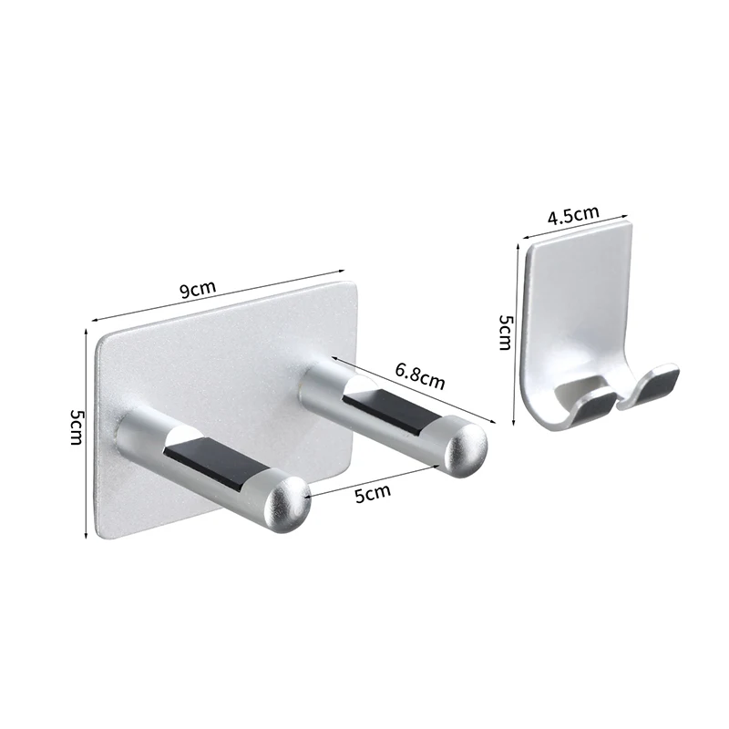 Универсальная настенная алюминиевая вешалка для сушки волос ванной комнаты