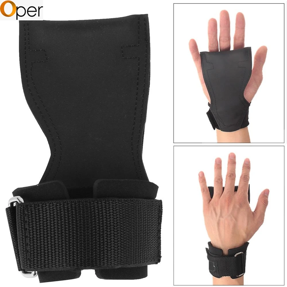 Новейшая Нескользящая впитывающая пот резиновая перчатка штанга тренажер для