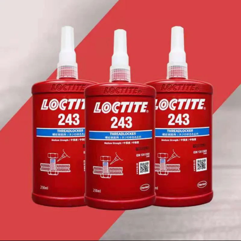 Клей-герметик loctite 222/243/242/262/263/272/271 клей-герметик винтовой клей анаэробный |