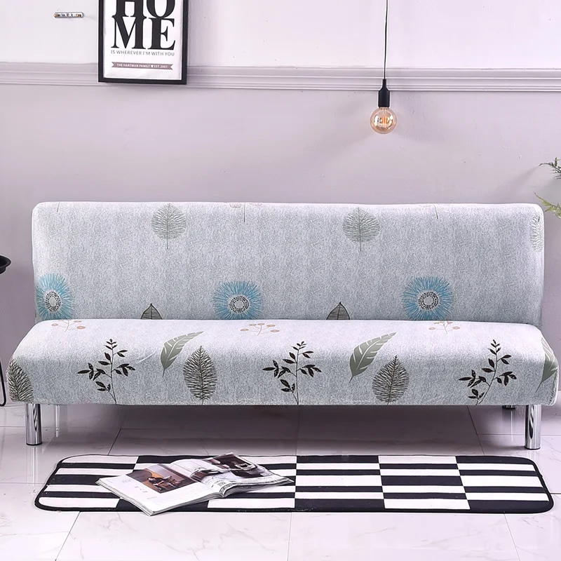 Универсальный чехол для дивана без подлокотников дешевое складное покрытие