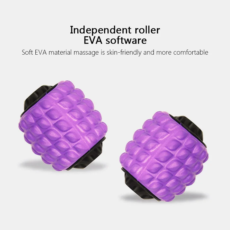 

Yoga Massage Roller Trigger Point Massage Rollers for Arm Leg Neck Muscle Tissue for Fitness Gym Pilates Sports Accesories
