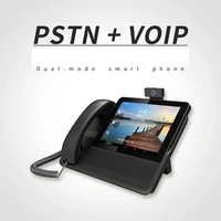 8 inch s09 video conference sip network pstn phone ip phone business office phone wifi function 3000mah telephone landline