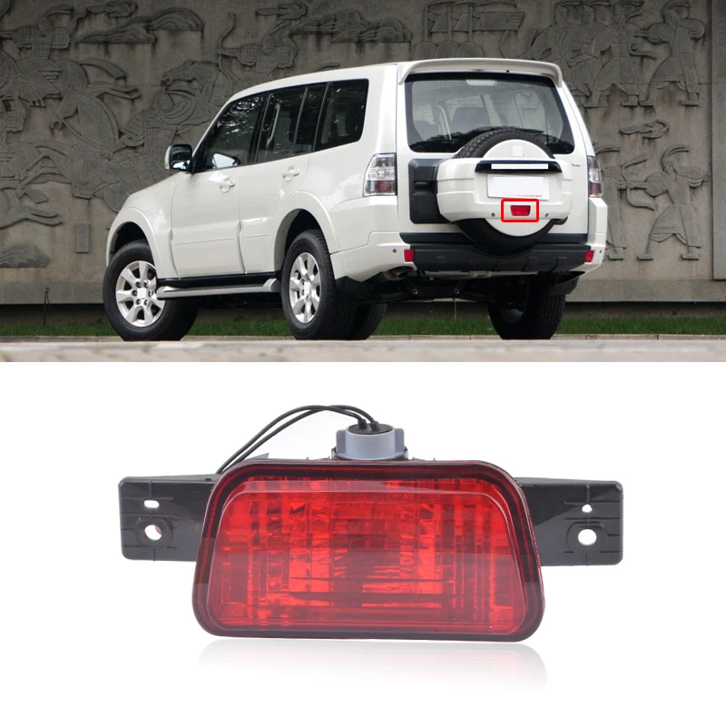 Задняя запасная противотуманная фара CAPQX с лампой для Mitsubishi Pajero Montero V93 V97 V98 2008