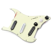 3ply sss electric guitar loaded pickguard scratch plate on for balance gauss strat parts pick guard electric guitar accessories