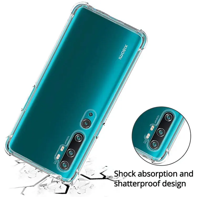 xiaomi leather case charging Trong Suốt Silicon TPU Ốp Lưng Trong Dành Cho Xiaomi Mi Note 10 Pro Lite Ốp Lưng Chống Sốc Cho Xiaomi Mi 9 8 10 Lite CC9 Pro Ốp Lưng cases for xiaomi blue