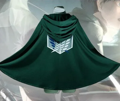 

drop shipipng On Sale Anime Attack on Titan Cloak Shingeki no Kyojin Scouting Legion Aren / Levi Capes Cosplay Costume