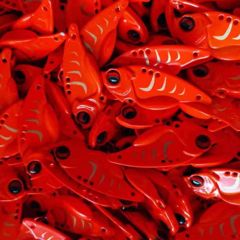 Easyfish 1 шт. Вибрирующая Приманка VIB 7 5 г 11 14 с 3D глазами металлический вибрирующий