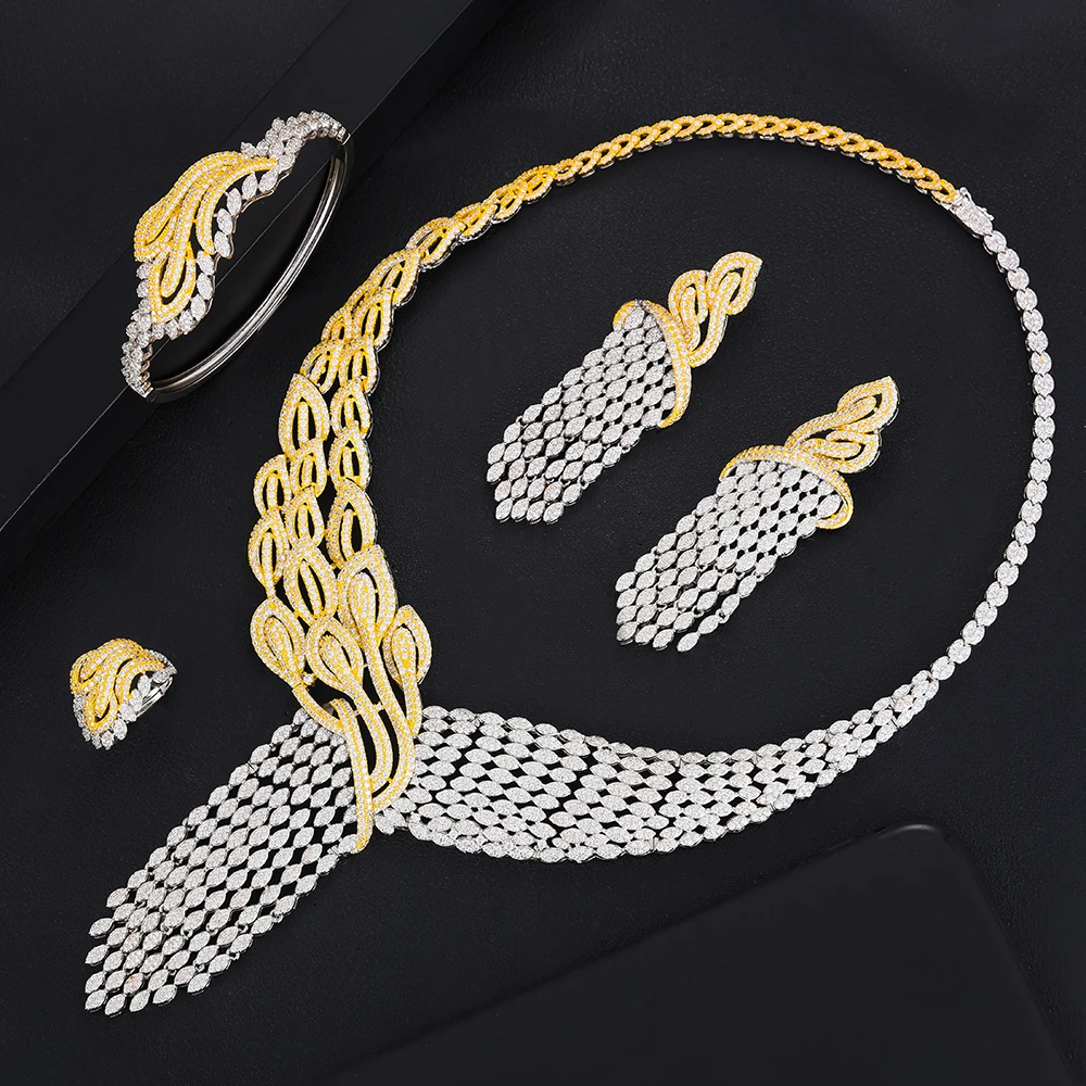 Роскошные кисточки GODKI смешанные женские свадебные кубические циркониевые