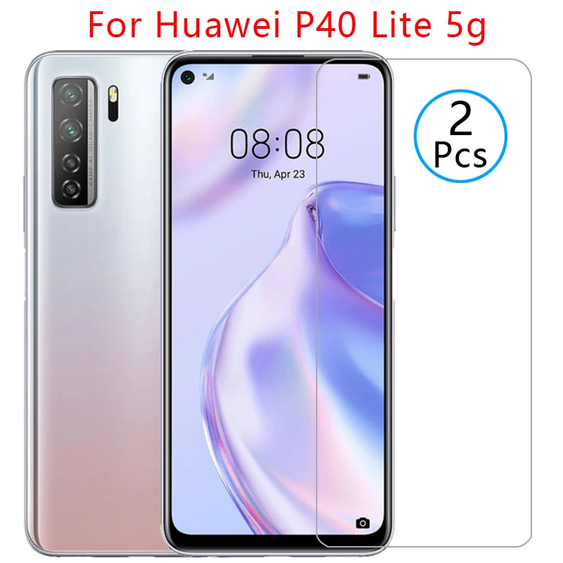 

protective glass for huawei p40 lite 5g screen protector tempered glas on huawey huwei hawei huawi huawe p 40 light p40lite film