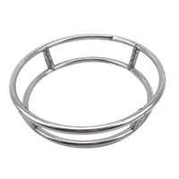 diameter 28cm30cm stainless steel wok rack round type pot rack pot ring soup pot holder shelf high quality kitchen supplies