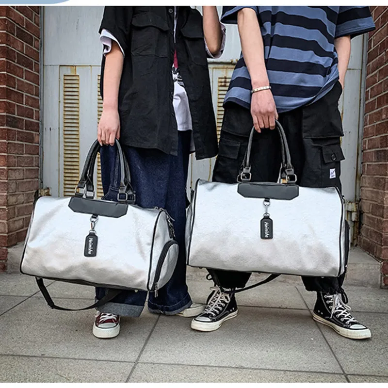 Женская спортивная сумка из искусственной кожи для фитнеса и спортзала