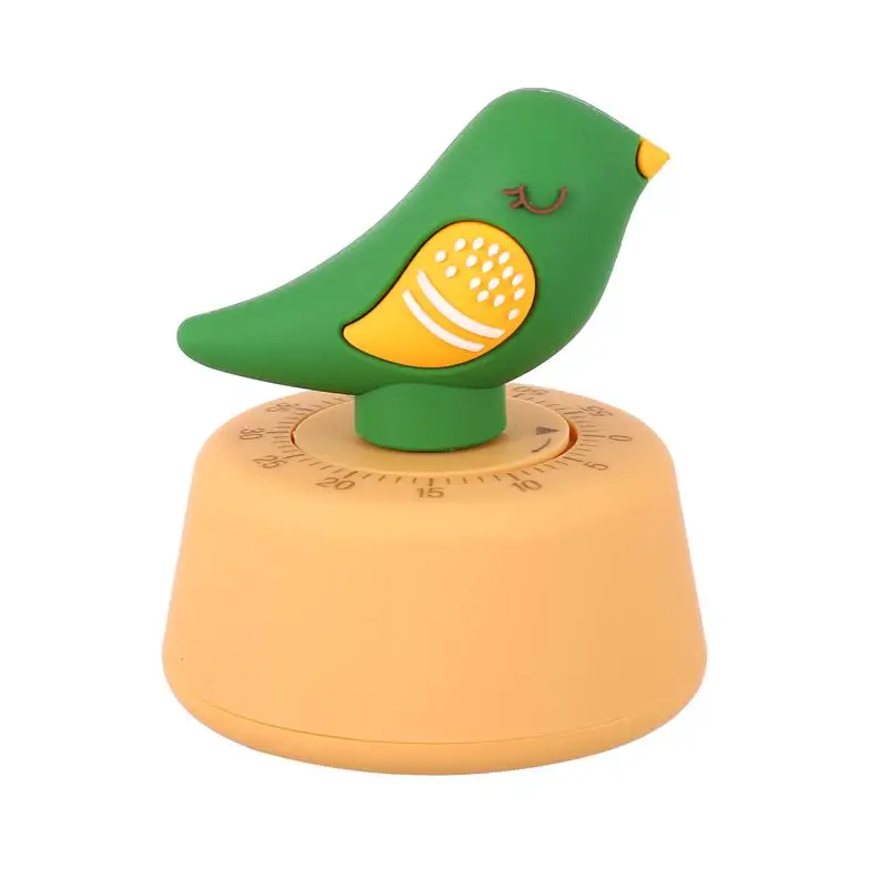 

1 шт., кухонный механический таймер с мультяшным рисунком