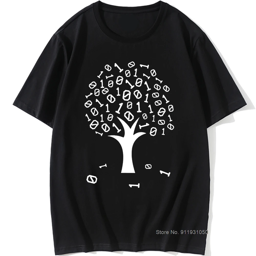 Фото - Funny Binary Tree Computer Coding Cotton Short Sleeve Computer Science Programmer Engineer T Shirts O-Neck Harajuku T-shirt tyburn classically trained playstation game vintage t shirts android videogame pc computer tshirt 100% cotton fabric o neck