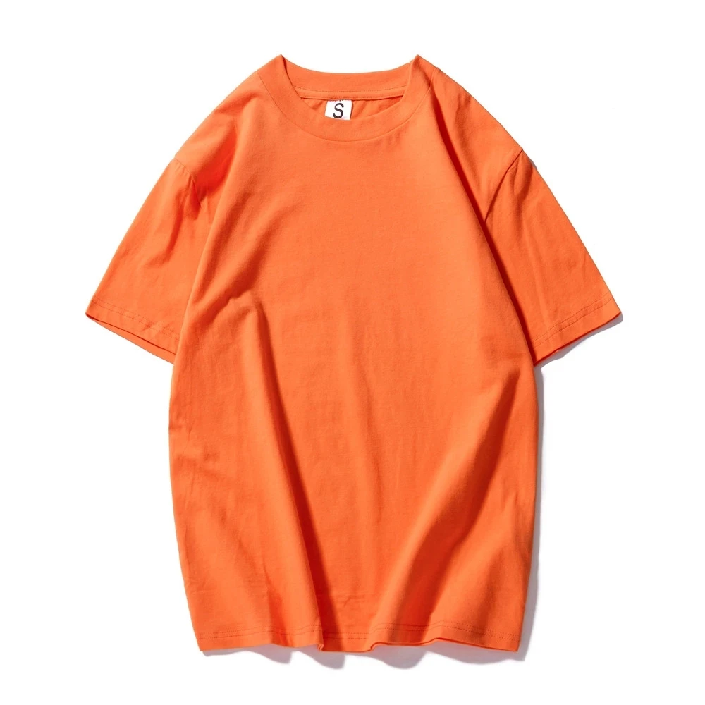 Король млрд 100% хлопок 200g из толстого хлопка мужская летняя футболка свободного