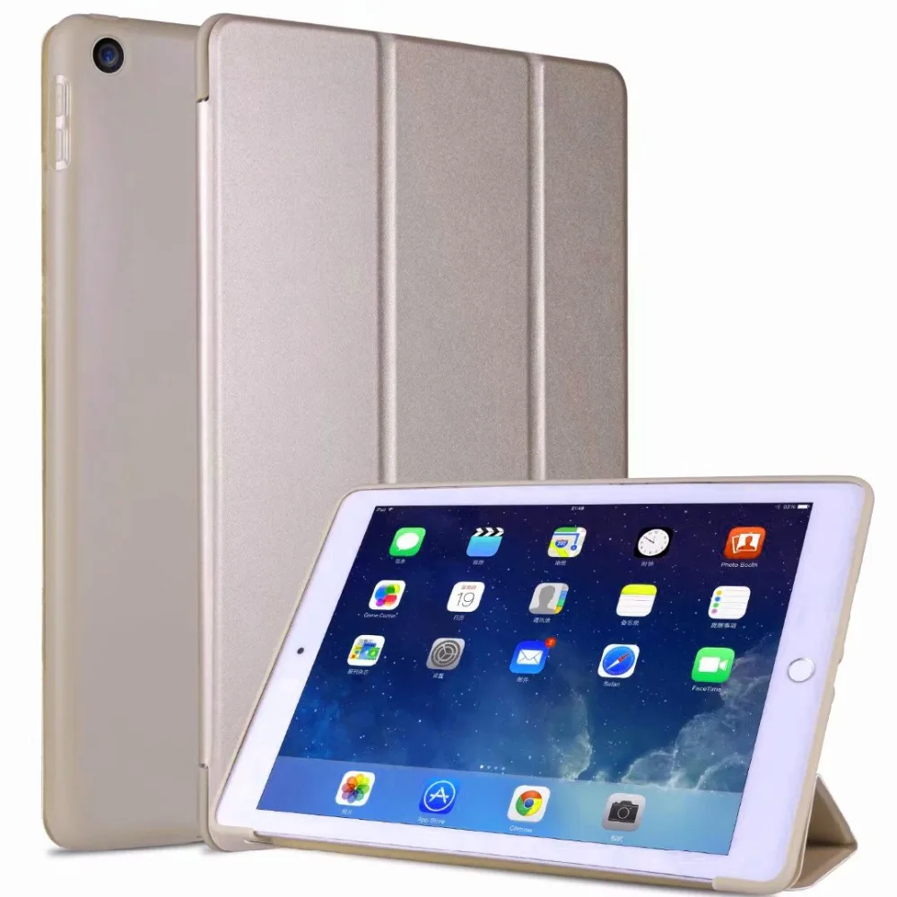 Чехол для iPad 9,7 дюймов 6th 'Air 1/2: Honeycomb мягкий чехол умный сон из искусственной кожи