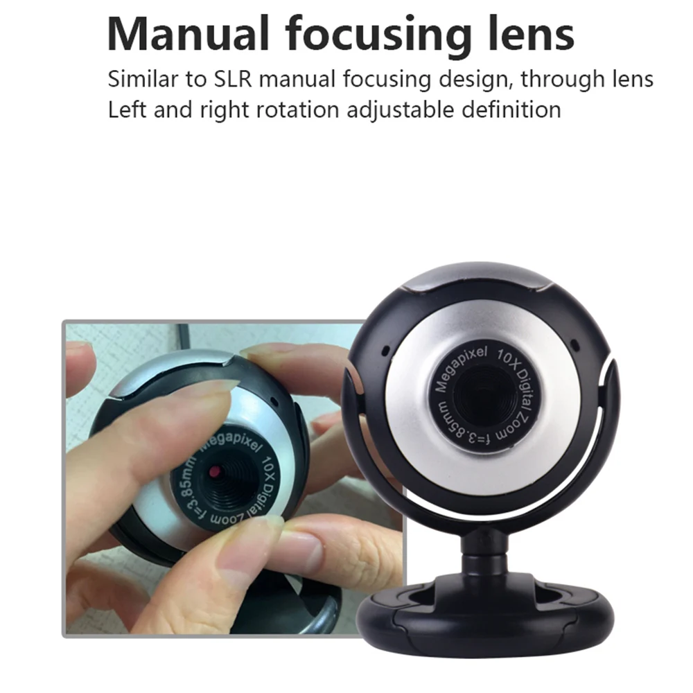 Usb веб камера HD для ПК 16 MP Цифровая видеокамера с функцией ночного версия