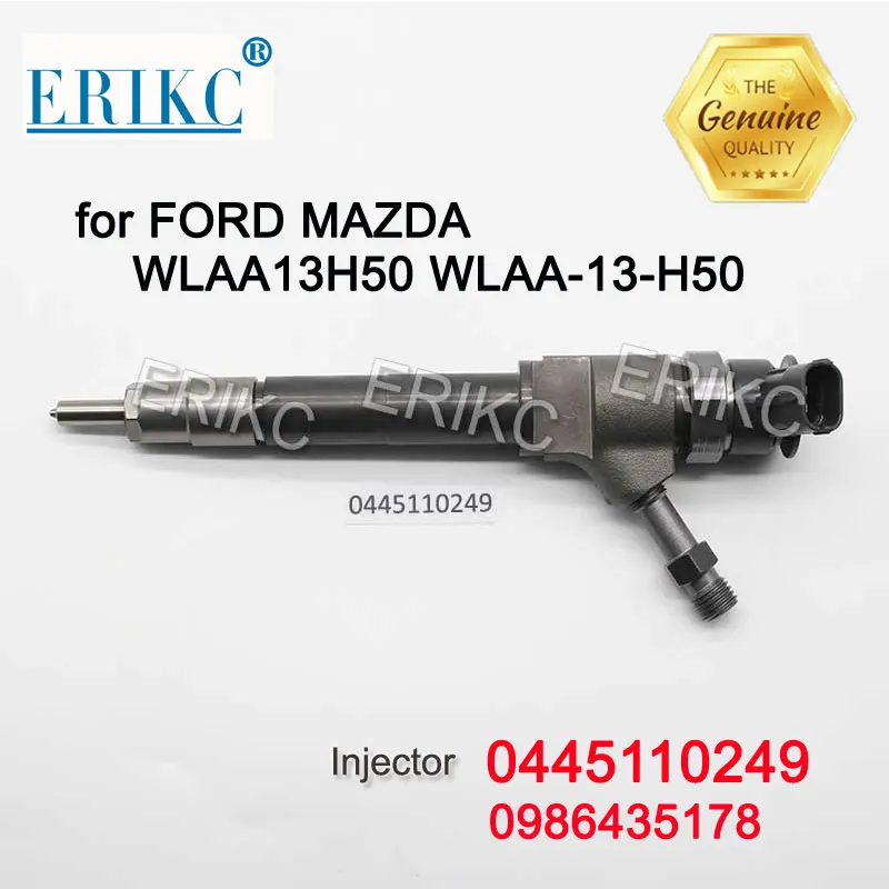 

0445 110 249 Common Rail Injector 0 445 110 249 Auto Fuel Sprayer Nozzle Assy 0445110249 for Bosch MAZDA BT50 3.0L WLAA13H50