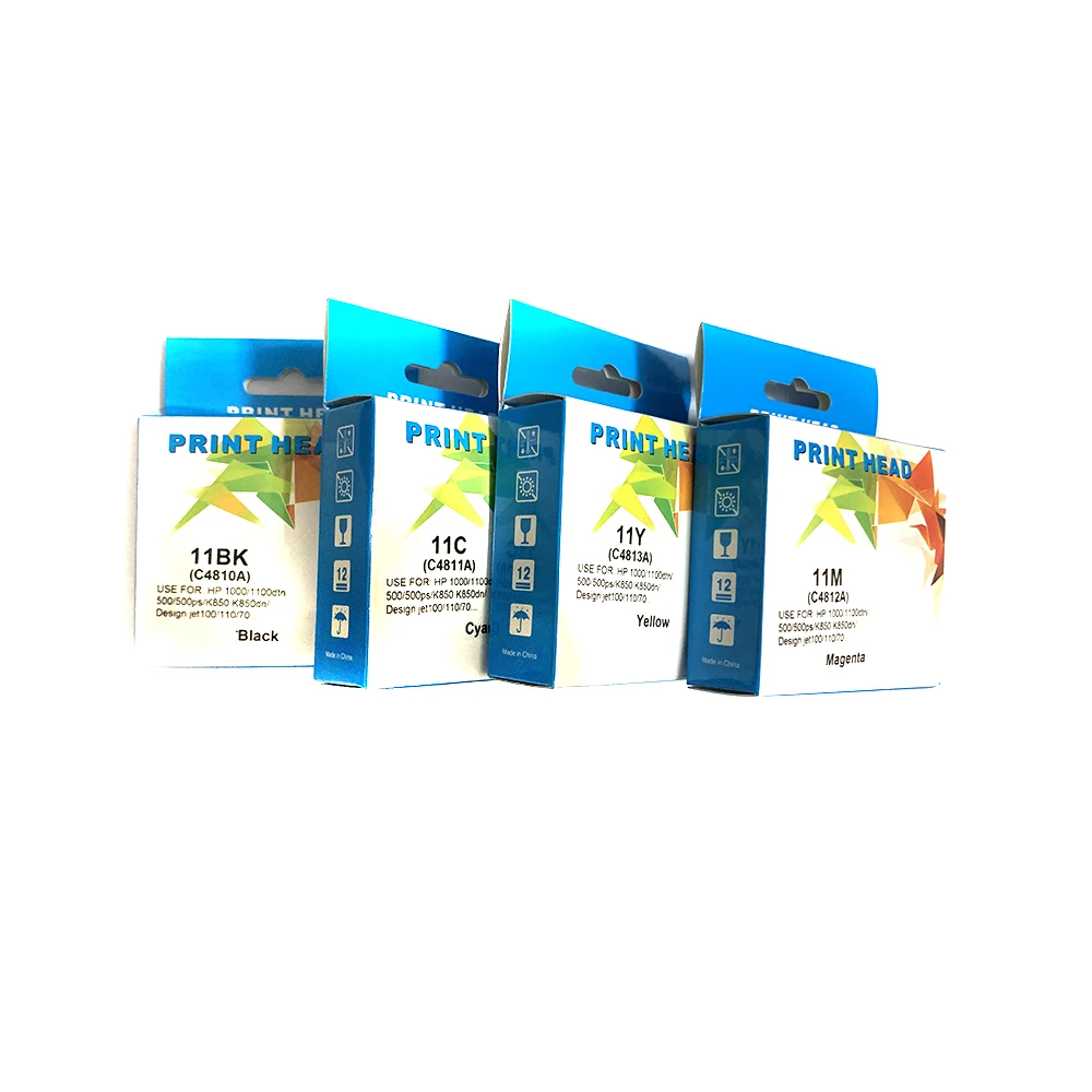 Bigsale печатающая головка для hp 11 совместимая с C4810A C4811A C4812A C4813A Designjet замена 100 110 500 510