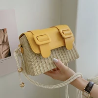 2022 weave square crossbody bag summer new straw bag womens designer handbag travel shoulder messenger bag cambridge bag