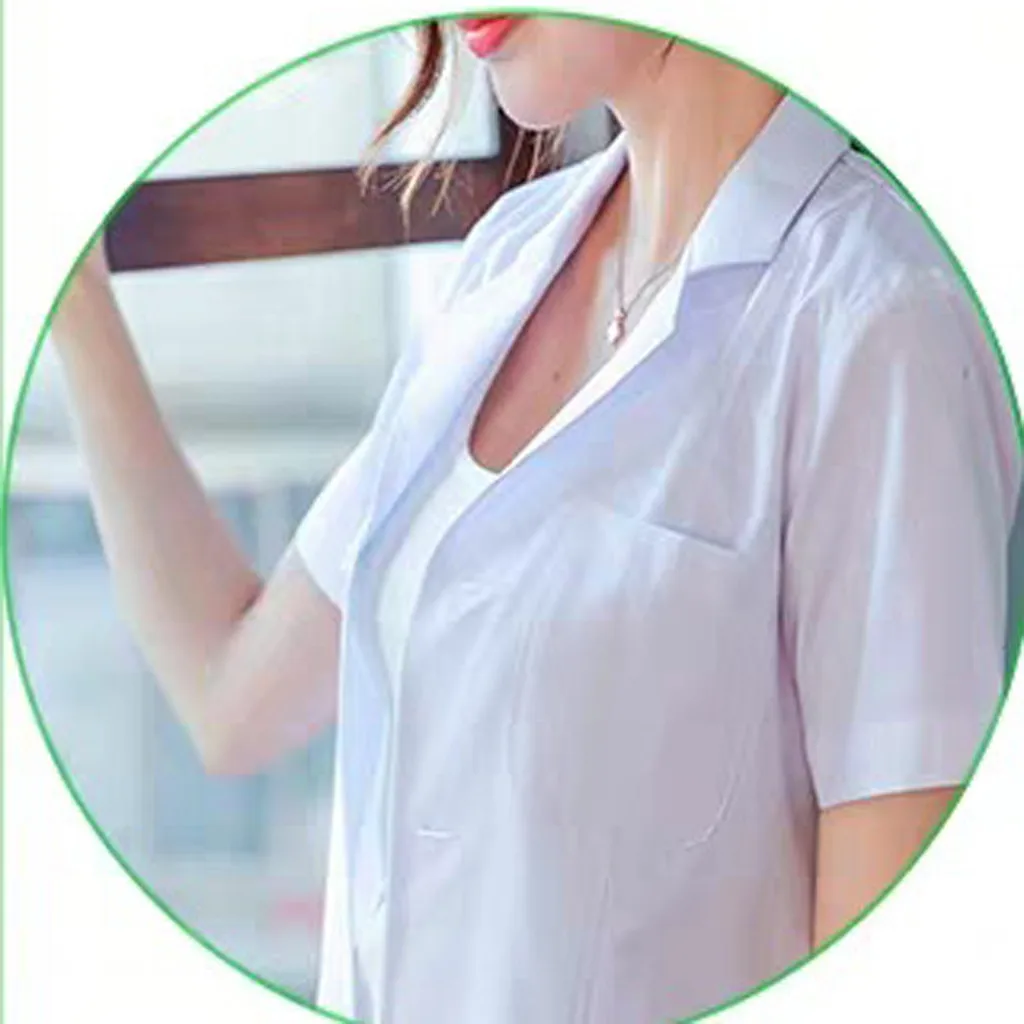 Женская одежда для салона красоты белая куртка фармацевтов медицинская форма