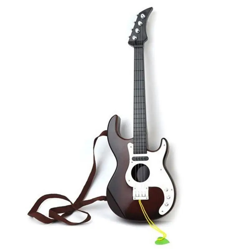 

Simulation Music Instrument Guitar Toy for Children Gift Early Educational Toys (Random Color)