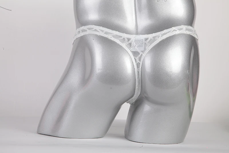 Мужское нижнее белье сексуальные кружевные трусики танга прозрачные с Т