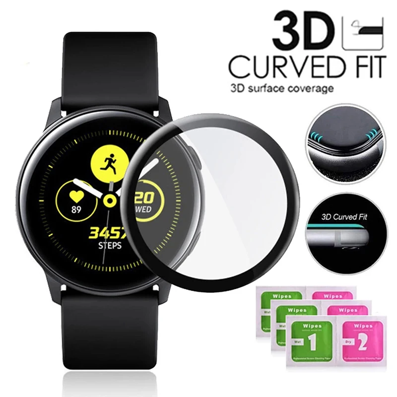 Защитная пленка из мягкого стекловолокна для Samsung Galaxy Watch 3 Geat S3 спортивный
