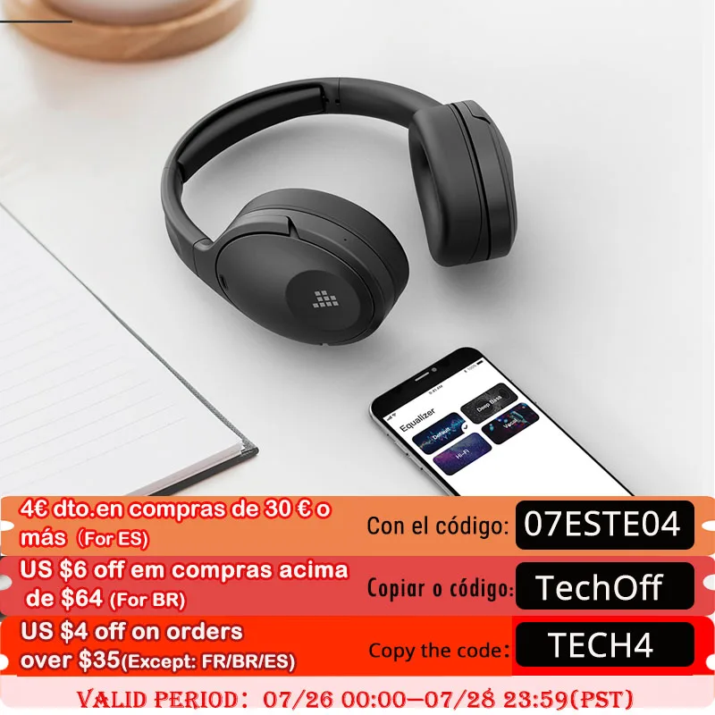Tronsmart Apollo Q10 наушники Bluetooth 5 0 с активным шумоподавлением Беспроводная гарнитура
