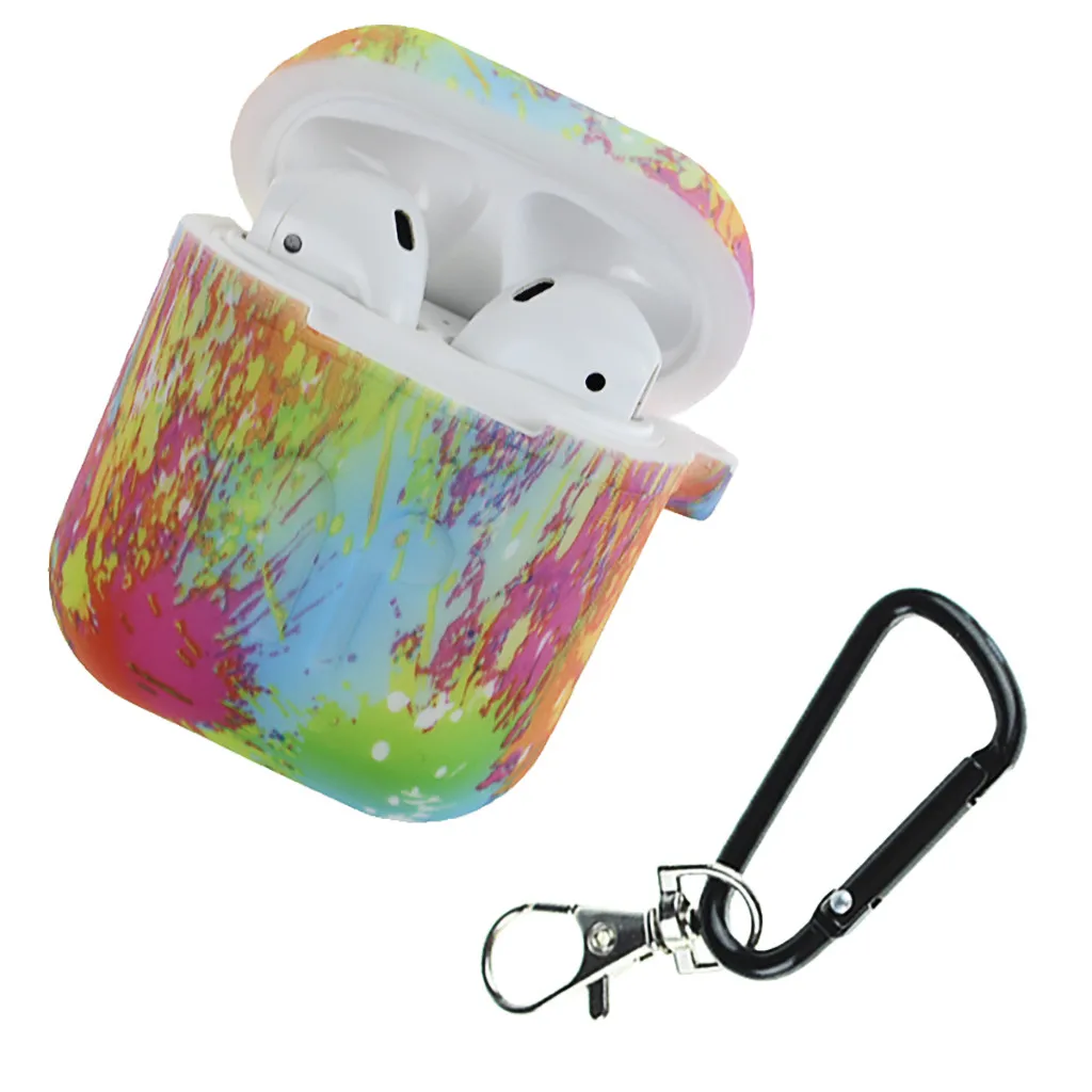 VOBERRY For AirPods 1/2 Case Thicken Waterproof Protective Cover Wireless Earphone Air Pods Headphone Drop-proof | Электроника