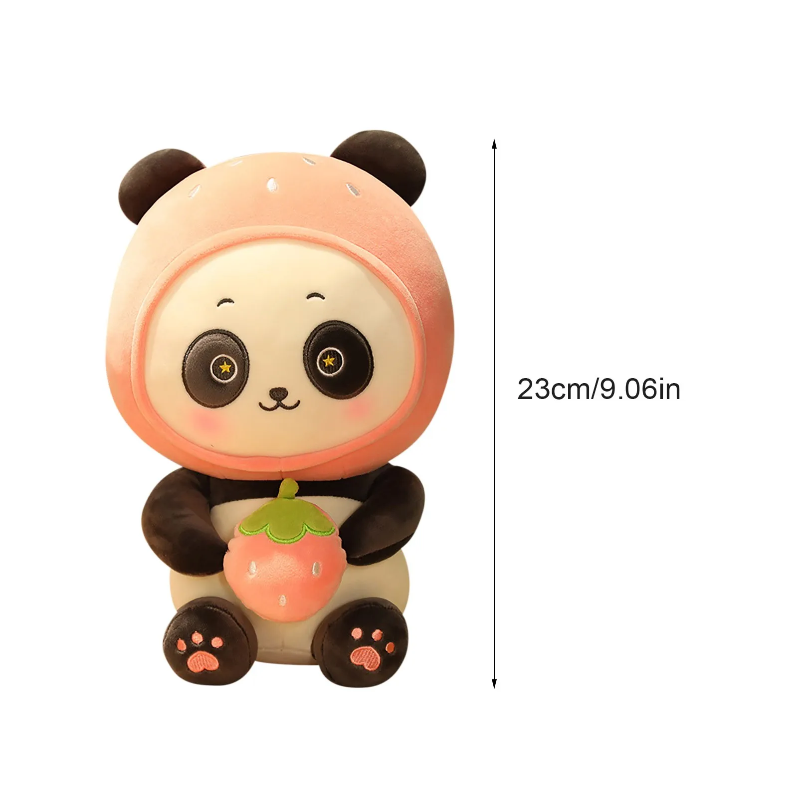 

Simulation Panda Plush Doll Toy For Kid Girls Sofa Pillow Hugging Toy For Winter Stuffed Animal Doll Toy Creative Imitation Doll